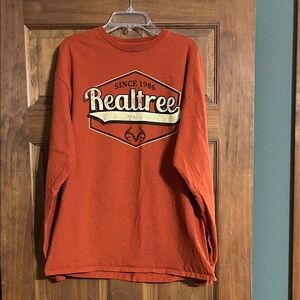 Realtree Orange Graphic Long Sleeve Shirt